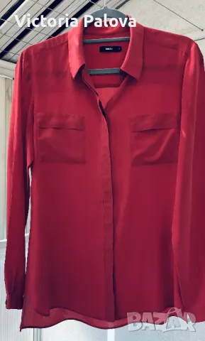 Копринена риза TURNOVER Холандия, снимка 6 - Ризи - 49624301