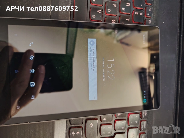 Таблет Alcatel 9003x onetouch Pixi 4 7“ 3G Black КАТО НОВ!, снимка 4 - Таблети - 54027658