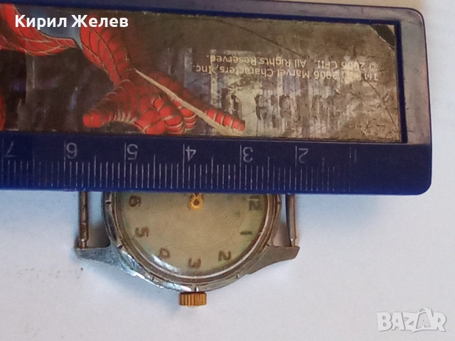 Стар руски часовник механичен 52125, снимка 6 - Мъжки - 52301770