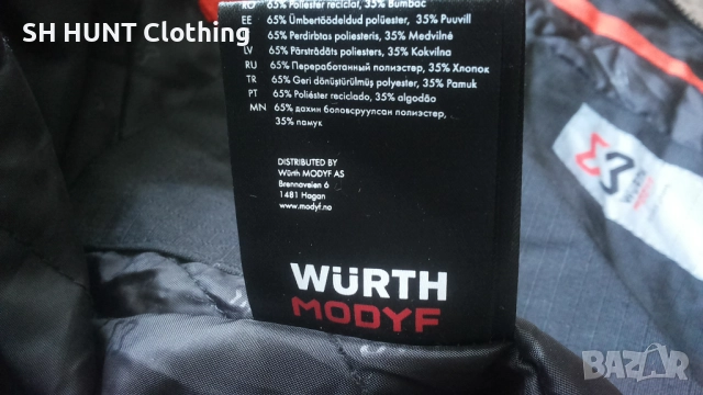WURTH MODYF Nordic Winter Work Jacket размер XL зимно водонепромокаемо работно W4-474, снимка 18 - Якета - 51982333