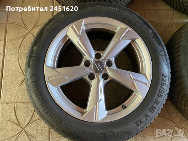 Зимни гуми 225/55/18 с джанти 18”, снимка 5 - Гуми и джанти - 52008344