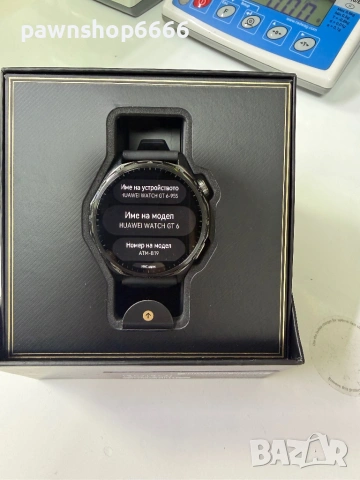 Смарт часовник Huawei Watch GT 6 46mm Black, снимка 5 - Смарт часовници - 54133643