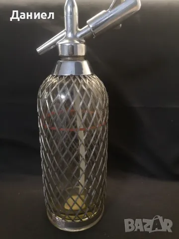 Ретро сифон за газирана вода , снимка 2 - Антикварни и старинни предмети - 49818019