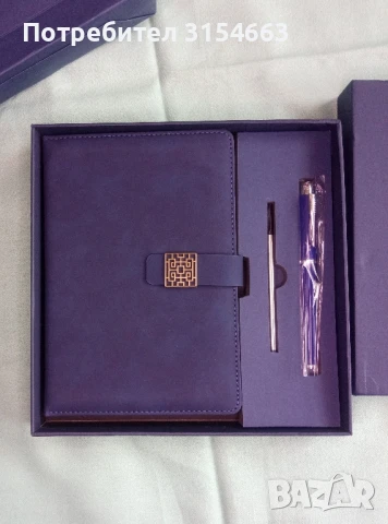 Подаръчен комплект тефтер и химикалка , снимка 7 - Подаръци за рожден ден - 51391195