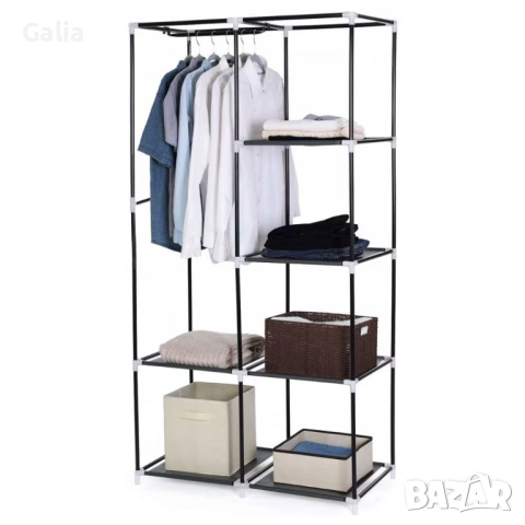 Сгъваем текстилен шкаф XXL, снимка 4 - Шкафове - 53768110