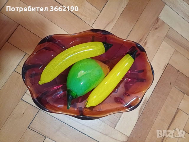 Фруктиера Мурано, снимка 3 - Декорация за дома - 52777842