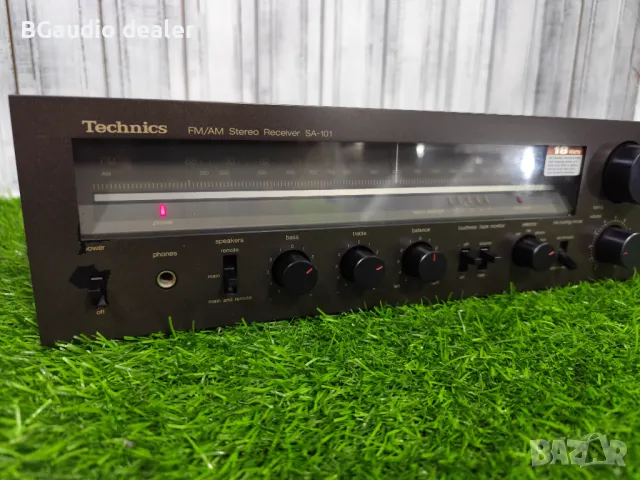 Technics SA-101 ФМ ресийвър , снимка 2 - Ресийвъри, усилватели, смесителни пултове - 49941127