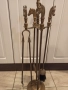 Прибори за камина, месинг, снимка 6