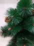 Елха естествено зелена с шишарки, снимка 6