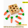 Детска играчка сандък с моркови тип сортер - КОД 3510, снимка 5