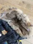 Дълго пухено яке Parajumpers с качулка естествен косъм, снимка 17