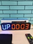 Gym Timer 15" – Дигитален LED стенен часовник с таймер и дистанционно, снимка 7