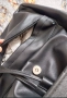 Черна дамска раница , снимка 2