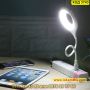 LED ринг лампа с чупещо рамо и USB - КОД 3743, снимка 1 - Лед осветление - 45356321