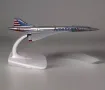 Конкорд самолет модел макет метален American полет небе класа Concorde, снимка 5