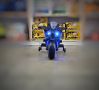 ТОП ЦЕНА!НОВО!Акумулаторен мотор Ninja Duo BLUE с 12V батерия,USB,LED , снимка 2