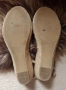 Marks & Spencer златисти сандали на платформа №40, снимка 7