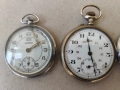 Лот Стари Джобни Часовници, снимка 2