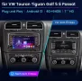 Навигация за фолксваген 4G DVD CD Android 13 4+64G Autoradio Carplay GPS VW GOLF 5 6, снимка 2