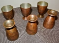 Медни чаши за ракия 50мл, снимка 3