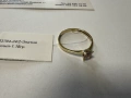 Златен Пръстен 1.18гр Размер 56, снимка 4