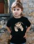 Дамски и детски 3Де тениски с коте. , снимка 1 - Тениски - 45468014