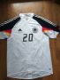 Adidas Germany Football Team 2004/05 Home Jersey - ретро футболна тениска  М, снимка 6
