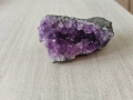 Естествен аметист – необработена друза, 75 г / 6,5 см, бразилски. , снимка 4