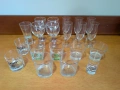 Комплект от 20 разнообразни чаши за алкохол, за вино, шампанско, уиски, скоч, коняк, снимка 1