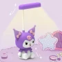 Акумулаторна LED нощна лампа Kuromi / My Melody с USB – Лилава / Черна, снимка 4