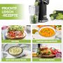 Бавнооборотна сокоизтисквачка AOBOSI Mini Slow Juicer,Гаранция, снимка 6