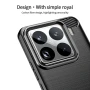 Xiaomi 15 Pro Удароустойчив MOFI Carbon Fiber Калъф и Протектор, снимка 4