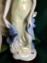 Порцеланова фигура за лампа или украса 54.50 см височина , снимка 2