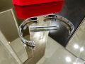 CARTIER Love White Gold 4 Diamonds Гривна с Отверка, снимка 6
