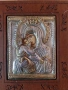 Икона (сребърна) на Пресвета Богородица с Младенеца, снимка 2