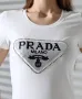 Prada Дамска Тениска👚Дамска Блуза С Къс Ръкав Прада - Налични Различни Цветове, снимка 4