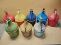 Стари стъклени дамаджани , снимка 3