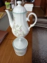 Порцеланов чайник и каничка  за чай “Китка” гр. Нови Пазар, снимка 2