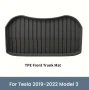 Гумена Подложка/Стелка за Предно Багажно Отделение, Преден Багажник - Tesla Model 3 (2017-2023), снимка 1