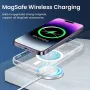 Прозрачен MagSafe Pro калъф- iPhone 15 Pro Max - Transparent, снимка 3