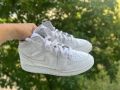 Jordan 1 Mid "Triple White" — номер 38, снимка 2