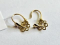 Златни обеци треперушки 1.38гр 01235-26, снимка 2