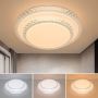 LED таванно осветление, плафон с 2 комбинации сменяща се светлина, 40 см, снимка 1 - Лампи за таван - 45681194