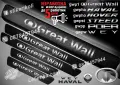 ПРАГОВЕ карбон WEY GREAT WALL фолио стикери gwpw, снимка 3