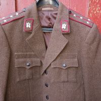 Стара зимна ОФИЦЕРСКА шаячна униформа , " въшкарник ", снимка 2 - Антикварни и старинни предмети - 45224323