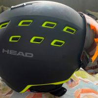 HEAD RADAR BLACK / LIME каска с визьор за ски / сноуборд  XL = № 60-63, снимка 4 - Зимни спортове - 46022271