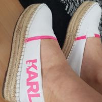 Karl Lagerfeld Еспадрели/Обувки, снимка 4 - Дамски ежедневни обувки - 45510254
