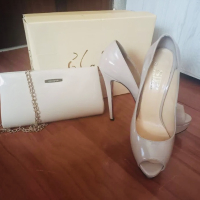 Обувки и чанта на Sara Pen, снимка 2 - Дамски обувки на ток - 45026785