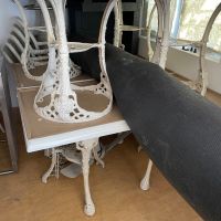 Дизайнерска стойка за маса, снимка 8 - Градински мебели, декорация  - 42157652