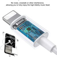 Адаптер за слушалки iPhone, [2 в 1] Lightning към 3,5 мм жак AUX аудио донгъл, двоен сплитер, снимка 7 - Аксесоари за Apple - 45631649